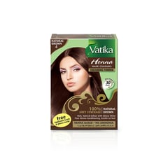 Dabur Vatika Hair Color 4 Natural Brown
دابر فاتيكا صبغة شعر 4 بني طبيعي