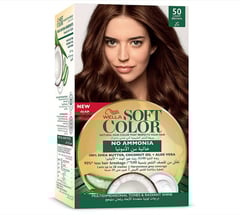ويلا سوفت هير بدون امونيا 50 بني فاتح 125 مل
