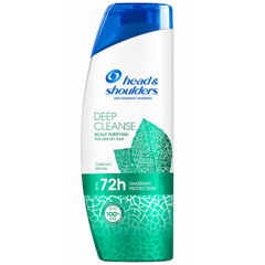 Head & Shoulders Shampoo Deep Cleanse Itch Prevention 300 ml
هيد آند شولدرز شامبو تنظيف عميق لتخفيف الحكة 300 مل