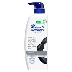 Head & Shoulders Shampoo Hair Fall Defense For Men 500 ml
هيد آند شولدرز شامبو حماية من تساقط الشعر للرجال 500 مل