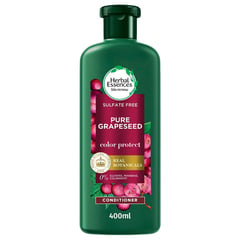 Herbal Essences Conditioner Pure Grapeseed 400 ml
هيربال إسينسز بلسم بذور العنب النقية 400 مل