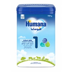 Humana (1) Baby Milk 1100g
هيومانا (1) حليب أطفال 1100 جم