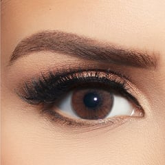 Layala Lenses - 2 Lenses - Crystal Brown

