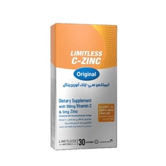 Limitless C-Zinc Original 30 Tablets
