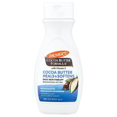 Palmer`s Cocoa butter With Vitamin E Lotion 400 ml
بالمرز لوشن الجسم بخلاصة زبدة الكاكاو 400 مل