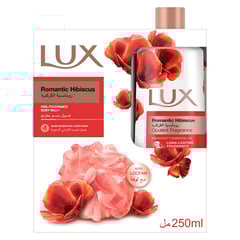 Lux Body Wash Romantic Hibiscus 250 ml + Puff Free
لوكس غسول الجسم رومانسية الكركدية 250 مل + ليفة مجاناً