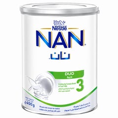 Nan Duo (3) Baby Milk 400g
نان ديو (3) حليب أطفال 400 جم