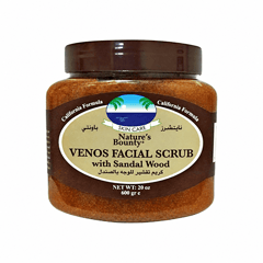 Nature's Bounty Venos Face & Body Scrub Sandal Wood 600g