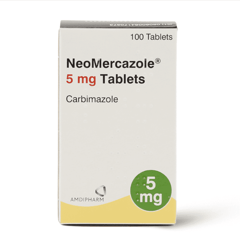 NeoMercazole 5Mg 100Tabs.