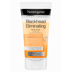 Neutrogena Visibly Clear Blackhead Eliminating Facial Scrub 150 ml
نيوتروجينا فيزيبلي كلير مقشر الوجه لإزالة الرؤوس السوداء 150 مل