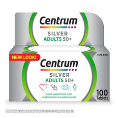 Centrum Silver With Lutein 100 Tab