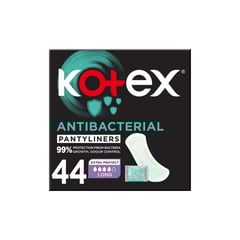 Kotex Feminine Pantyliners Antibacterial Long 44 Pieces