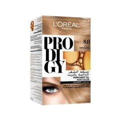 لوريال برودجي صبغة الشعر الدائمة بالزيت 8.0 أشقر فاتح