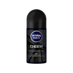 Nivea Deo Roll On for Men Deep Dry & Clean Feel 50 ml
نيفيا مزيل عرق رول أون للرجال ديب 50 مل