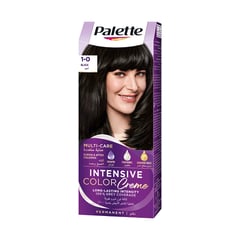 باليت صبغة الشعر للنساء على هيئة كريم لون اسود 50 مل