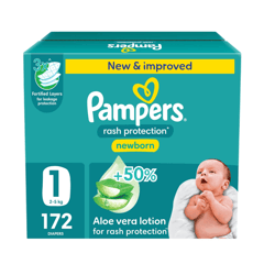 Pampers (1) Newborn Giant Box 172 Diapers