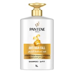 Pantene Shampoo Anti-Hair Fall 1000 ml
بانتين شامبو ضد تساقط الشعر 1000 مل