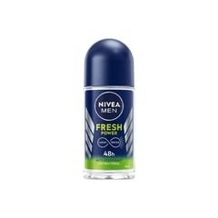 Nivea Deo Roll On for Men Fresh Power 50 ml
نيفيا مزيل عرق رول أون للرجال فريش باور 50 مل