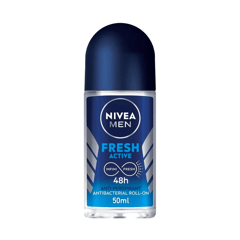 Nivea Men Deo Roll On Fresh Active 50 ml
نيفيا للرجال مزيل عرق رول أون فريش أكتيف 50 مل