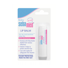 Sebamed Baby Lip Balm 4.8g
سيباميد بيبي بلسم شفاه للأطفال 4.8 جم