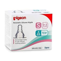 PIGEON NIPPLE SLIM NECK SMALL 3 PCS
