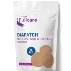 Diapatch Dressing NonWoven CGM Round 25S