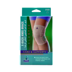 أوبو مشد للركبة متقاطع من الخلف مقاس كبير