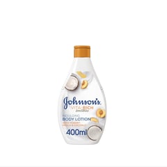 Johnson`s Vita-Rich Body Lotion Yogurt, Peach & Coconut 400 ml
جونسون لوشن الجسم فيتا ريتش بخلاصة الزبادي والخوخ وجوز الهند 400 مل