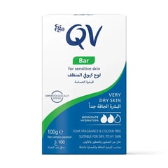 Qv Soap Bar Fragrance Free 100 gm