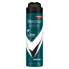 Rexona Men Deo Spray 72H + Invisible Original 150 ml
ريكسونا مزيل عرق بخاخ رجالي أصلي، غير مرئي ويمتد إلي 72 ساعة 150 مل