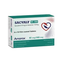 Sacvaly 97/103Mg 60 Film Coated Tablet
