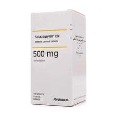 Salazopyrin 500 mg 100 Tablets