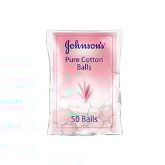 Johnson’s Pure Cotton Balls 50 Balls