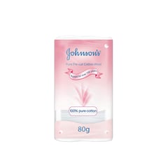 Johnson`s Baby Pre-Cut Cotton Wool 80g