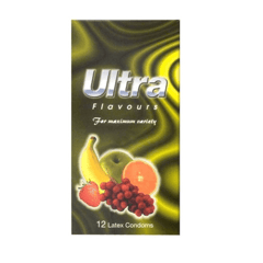 ألترا عازل طبي نكهات الفواكة 12 قطعة