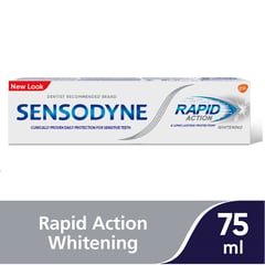 Sensodyne Tooth Paste Rapid Action Whitening 75 Ml
