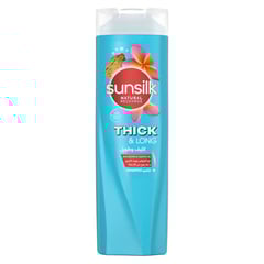 Sunsilk With Biotin & Castor Oil For Thick & Long Hair Shampoo 400Ml