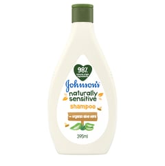 Johnson's Naturally Sensitive Aloe Vera Baby Shampoo 395 ml