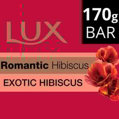 لوكس لبشرة مشرقة وعطره، برائحة الكركديه الرومانسية 170 جرام