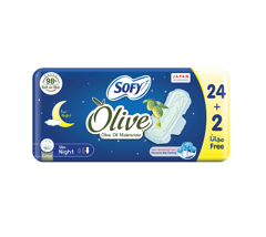 Sofy Night Pad With Olive 24+2 Free