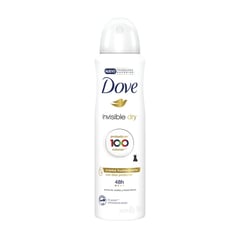 Dove Deodorant Spray Women Invisible Dry 150 Ml
دوف مزيل عرق بخاخ انفيسبل دراى 150 مل