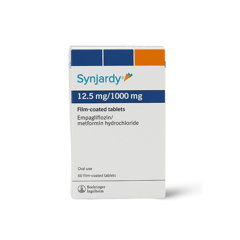 Synjardy 12.5/1000 mg 60 Tablets