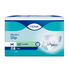 Tena Slip Super Adult Diapers Medium 28 Diapers
تينا حفاضات كبار السن سليب سوبر وسط 28 قطعة