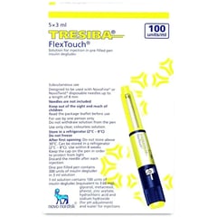 Tresiba Flex Pen 5*3 Ml
