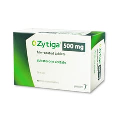 زيتيجا، أبيراتيرون 500 مجم، أقراص مغلفة - 12 قرص