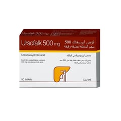Ursofalk 500 Mg 50 Tab
