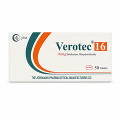 Verotec 16 mg Tablets – 50 Tablets