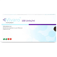 Vivaro 100 units per ml 5 pens