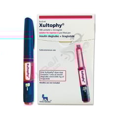 Xultophy 100 Units/ml 3.6 mg/ml 5 Pens 3 ml