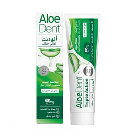 ALOEDENT TOOTHPASTE TRIPLE ACTION ALOEVERA 100 ML